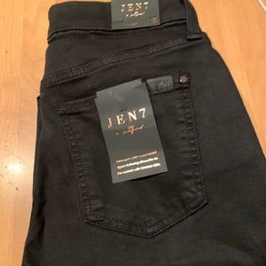 Jen7 by 7 for All Mankind Straight black jeans, 6